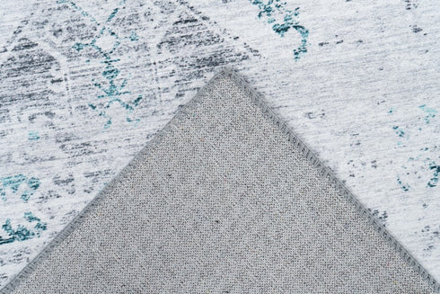 Soho 402 Silver Transitional Machine Washable Rug - ADORE RUGS and FLOORING